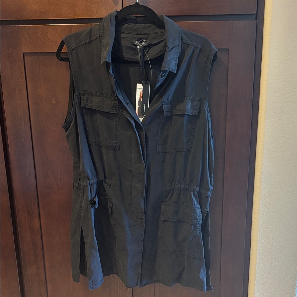 Buffalo David Bitton Black Sleeveless Vest